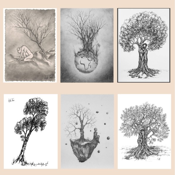 Life-Tree Postkarten Set 1